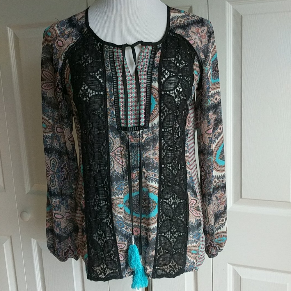 Daniel Rainn bohemian shirt, NWOT